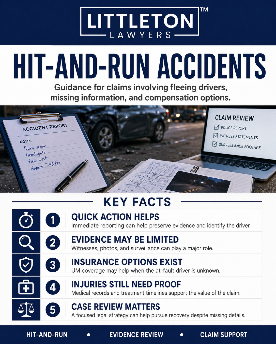 Hit and Run Attorney Infographic