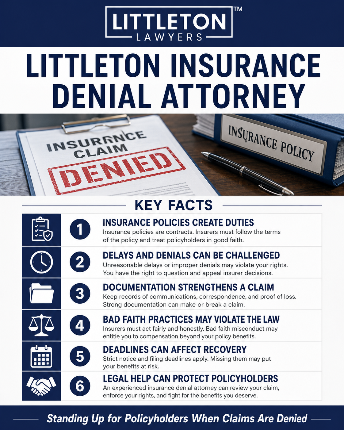 Insurance Denials Attorney Infographic