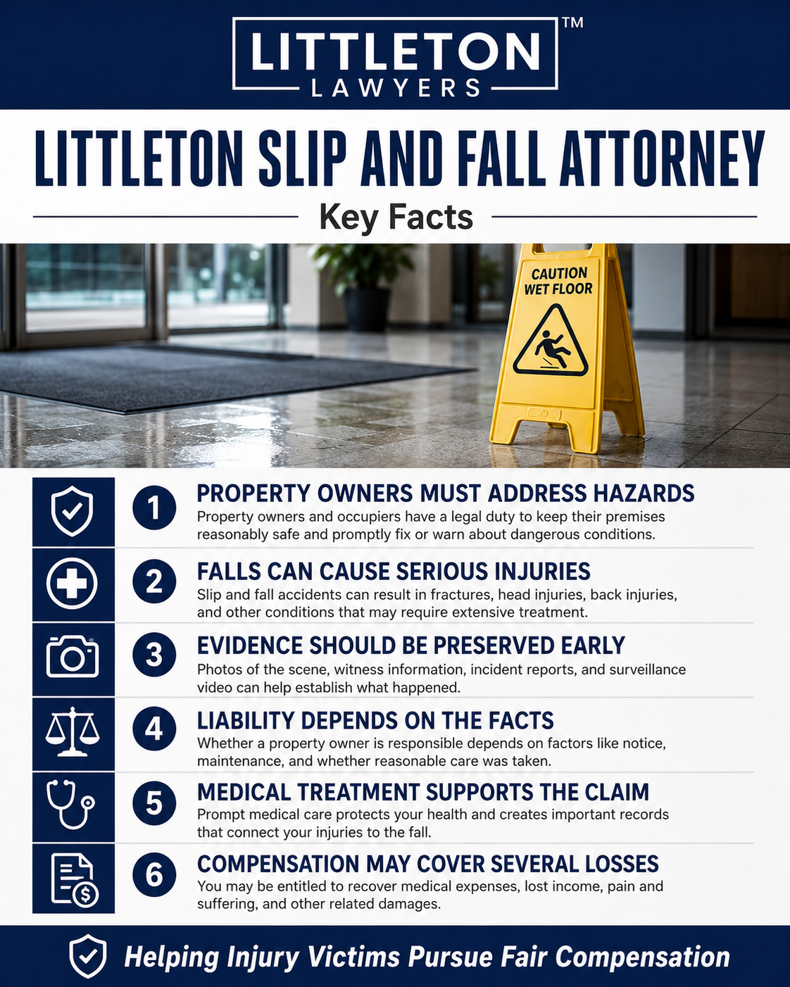 Slip and Fall Attorney Infographic